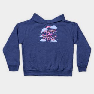 Love is in the Air Kids Hoodie